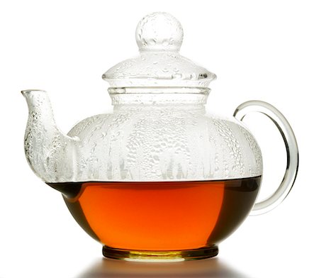 Hot fruit tea in glass teapot Stock Photo - Premium Royalty-Free, Code: 659-01843092