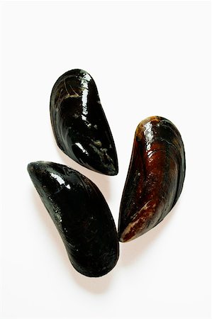 simsearch:659-01844635,k - Fresh mussels Fotografie stock - Premium Royalty-Free, Codice: 659-01843559