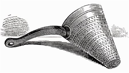 strainer - Old sieve (illustration) Stock Photo - Premium Royalty-Free, Code: 659-01843683