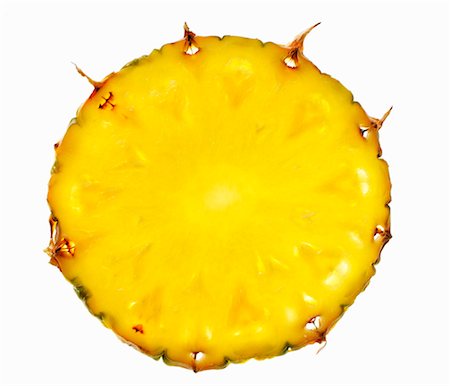 pineapple fruit - Slice of pineapple Stock Photo - Premium Royalty-Free, Code: 659-01843733