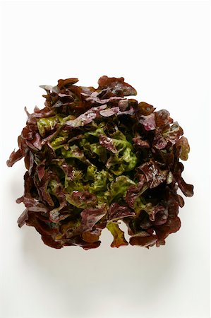 simsearch:659-01845998,k - Red lettuce Foto de stock - Royalty Free Premium, Número: 659-01843779