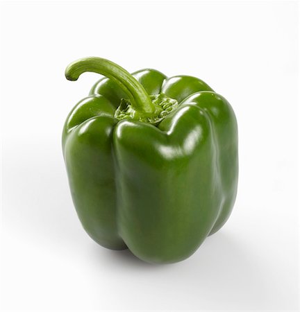 A green pepper Stock Photo - Premium Royalty-Free, Code: 659-01854187