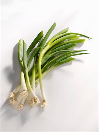 Spring onions Foto de stock - Sin royalties Premium, Código: 659-01854513