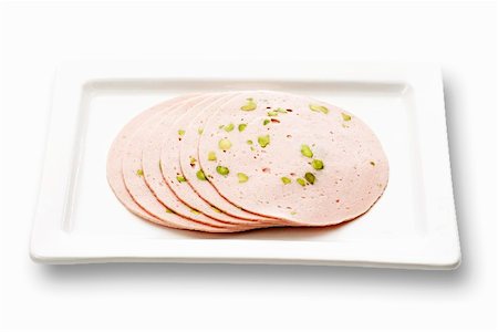 Veal sausage with pistachios Stock Photo - Premium Royalty-Free, Code: 659-01855834