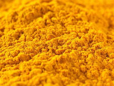 Ground turmeric Foto de stock - Sin royalties Premium, Código: 659-01856278