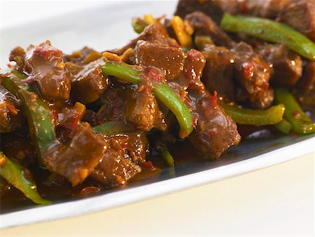simsearch:659-03527687,k - Hui guo rou (deux fois cuits de porc, Chine) Photographie de stock - Premium Libres de Droits, Code: 659-01856321