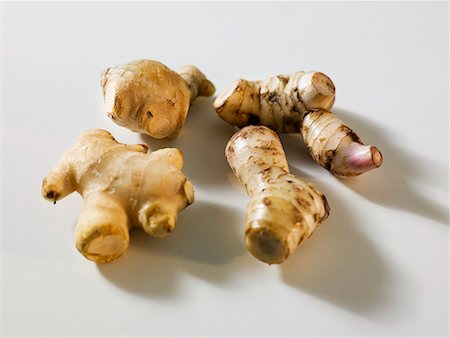 fresh ginger - Ginger and galangal roots Stock Photo - Premium Royalty-Free, Code: 659-01856435