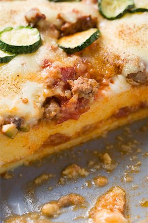 Polenta bake with mince and courgettes Stock Photo - Premium Royalty-Free, Code: 659-01859501