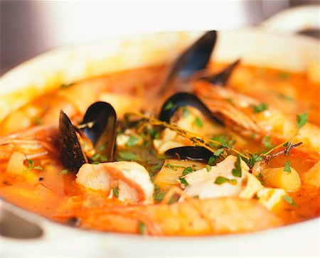 fish stew - Bouillabaisse Stock Photo - Premium Royalty-Free, Code: 659-01850278