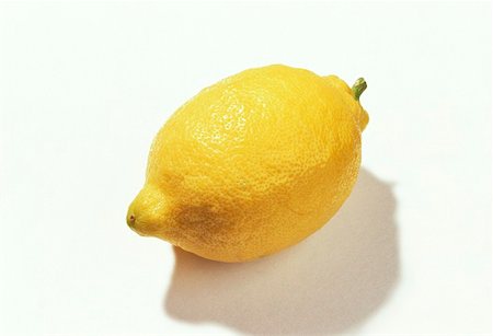 single lemon - A lemon Foto de stock - Sin royalties Premium, Código: 659-01850451