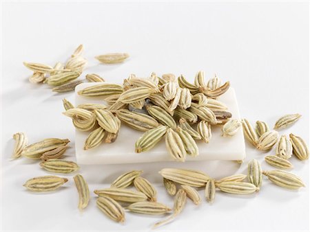 foeniculum vulgare - Fennel seeds Stock Photo - Premium Royalty-Free, Code: 659-01851337