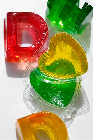 Coloured jellies Foto de stock - Sin royalties Premium, Código: 659-01851431