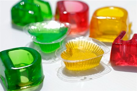 Coloured jellies Stock Photo - Premium Royalty-Free, Code: 659-01851432