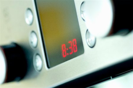 simsearch:659-01844438,k - Cooker control panel (showing the time) Stock Photo - Premium Royalty-Free, Code: 659-01851508