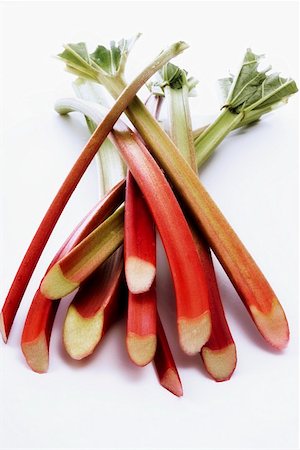 ruibarbo - Several sticks of rhubarb Foto de stock - Sin royalties Premium, Código: 659-01852242