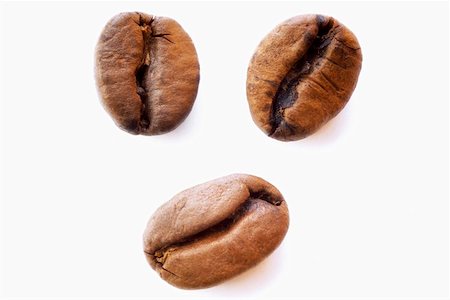 Three coffee beans Stock Photo - Premium Royalty-Free, Code: 659-01852297
