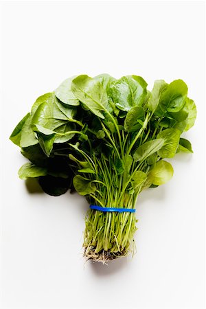 A bunch of spinach Stock Photo - Premium Royalty-Free, Code: 659-01852472