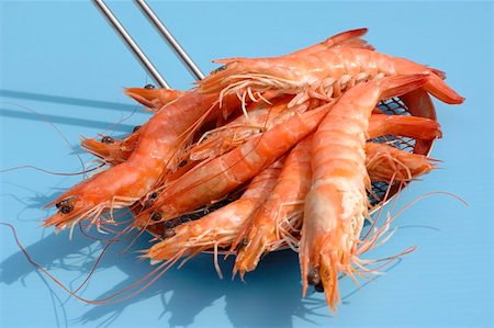 simsearch:659-01844660,k - Crevettes cuites Photographie de stock - Premium Libres de Droits, Code: 659-01853061