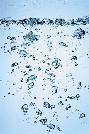 effervescing - Bubbling water Foto de stock - Sin royalties Premium, Código: 659-01853131