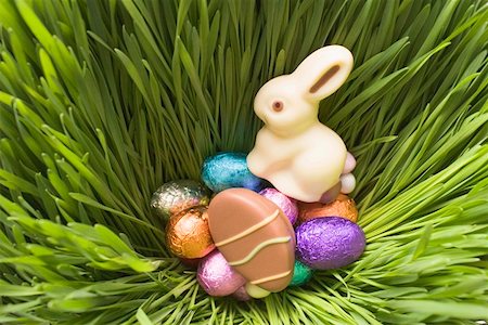 simsearch:659-01864274,k - Easter sweets in grass Foto de stock - Sin royalties Premium, Código: 659-01864269