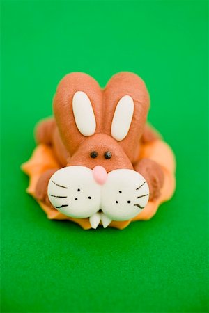 simsearch:659-01861471,k - Marzipan Easter Bunny Stock Photo - Premium Royalty-Free, Code: 659-01864349