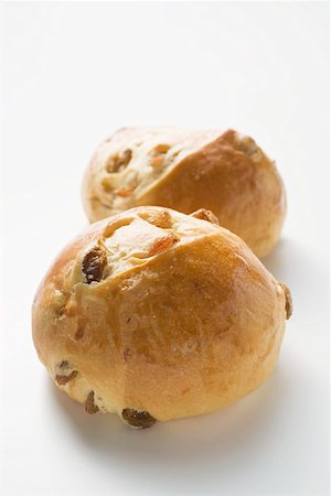 simsearch:659-03529560,k - Two raisin buns Foto de stock - Sin royalties Premium, Código: 659-01864556