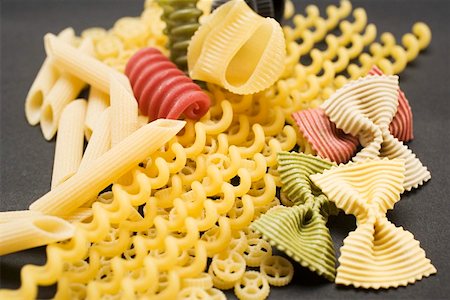 Various types of pasta Stock Photo - Premium Royalty-Free, Code: 659-01864847