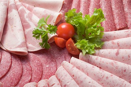simsearch:659-02211858,k - Cold cuts (full-frame) Stock Photo - Premium Royalty-Free, Code: 659-01865115