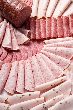 simsearch:659-06902104,k - Cold cuts (full-frame) Stock Photo - Premium Royalty-Free, Code: 659-01865110