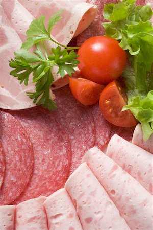 simsearch:659-02211870,k - Cold cuts (close-up) Stock Photo - Premium Royalty-Free, Code: 659-01865120