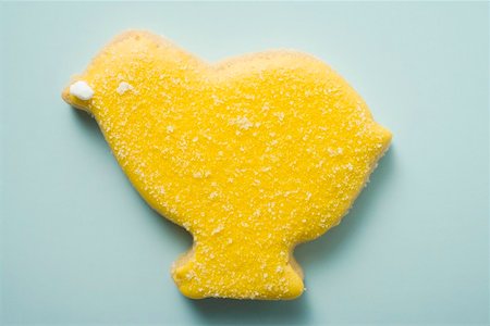Easter biscuit (yellow chick) Foto de stock - Sin royalties Premium, Código: 659-01865469