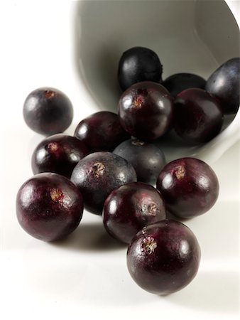 Acai berries (fruit of the acai palm) Stock Photo - Premium Royalty-Free, Code: 659-01866080