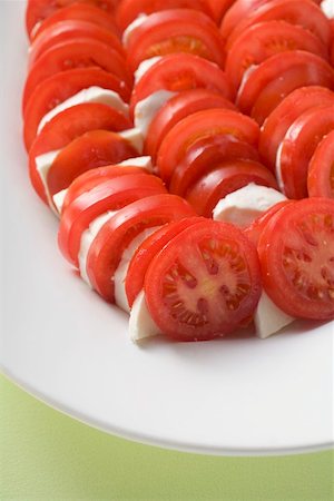 Tomatoes with mozzarella Stock Photo - Premium Royalty-Free, Code: 659-01866337