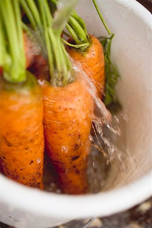 simsearch:659-01852572,k - Washing carrots in a bucket Stock Photo - Premium Royalty-Free, Code: 659-01861110