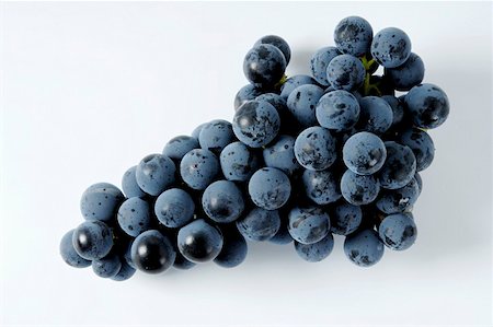 simsearch:659-01854260,k - Black grapes, variety Regent Fotografie stock - Premium Royalty-Free, Codice: 659-01861228