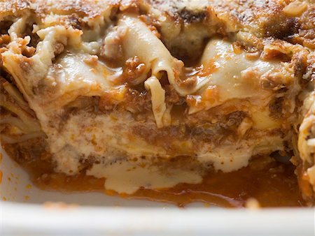 Mince lasagne (close-up) Foto de stock - Sin royalties Premium, Código: 659-01861291