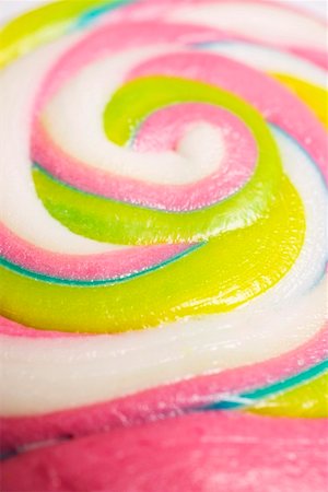 pastel color lollipop candy - Pastel-coloured lollipop (detail) Stock Photo - Premium Royalty-Free, Code: 659-01861458
