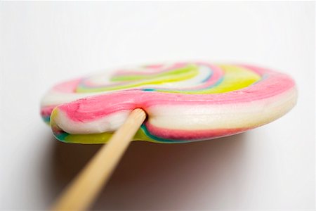 pastel color lollipop candy - Pastel-coloured lollipop Stock Photo - Premium Royalty-Free, Code: 659-01861462