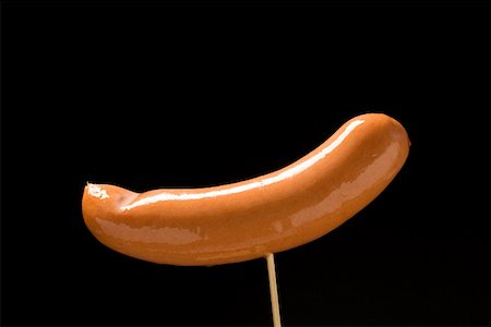 simsearch:659-03534403,k - Frankfurter on cocktail stick Stock Photo - Premium Royalty-Free, Code: 659-01862288