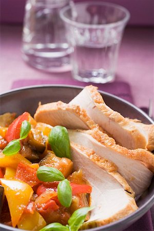 simsearch:659-03534175,k - Roast pork with peppers Stock Photo - Premium Royalty-Free, Code: 659-01862521