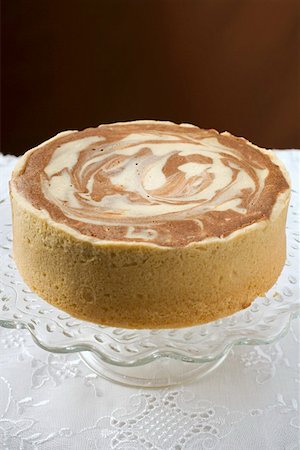 Gâteau au fromage en marbre (USA) Photographie de stock - Premium Libres de Droits, Code: 659-01863021