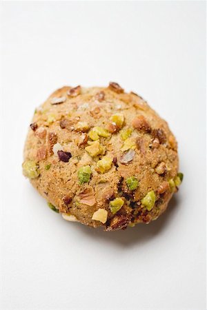 Italian almond biscuit with pistachios Stock Photo - Premium Royalty-Free, Code: 659-01863496