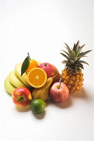 An assortment of fresh fruit Stock Photo - Premium Royalty-Free, Code: 659-01863568
