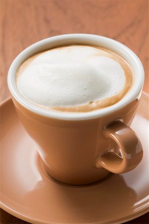 Cup of cappuccino Foto de stock - Sin royalties Premium, Código: 659-01863829