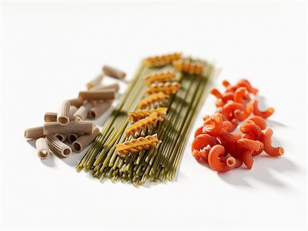 Various types of pasta Stock Photo - Premium Royalty-Free, Code: 659-02211278