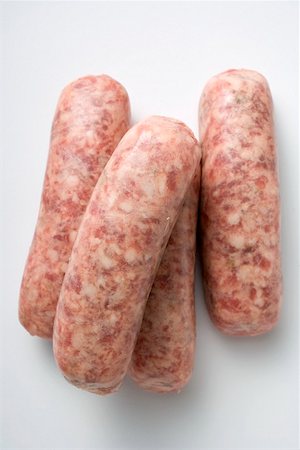 Four Nuremberg sausages Stock Photo - Premium Royalty-Free, Code: 659-02211855