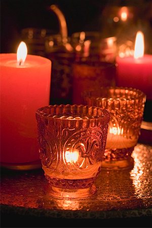 simsearch:659-02213881,k - Evocative Middle Eastern decorations: windlights & candles Fotografie stock - Premium Royalty-Free, Codice: 659-02213920