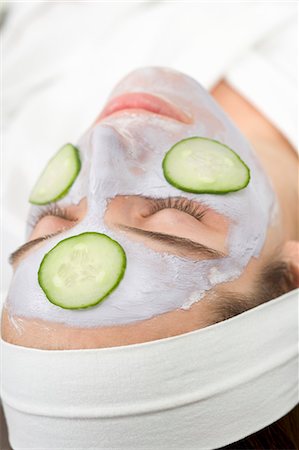 Woman with face mask Stock Photo - Premium Royalty-Free, Code: 659-03524639