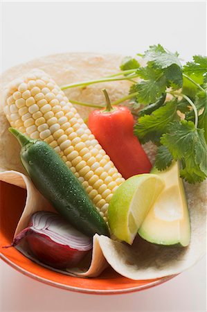 Ingredients for Mexican dishes Stock Photo - Premium Royalty-Free, Code: 659-03526954