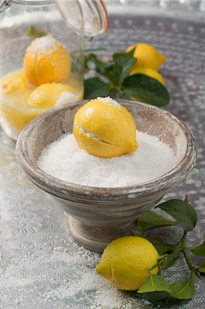 Salted lemons Stock Photo - Premium Royalty-Free, Code: 659-03527199